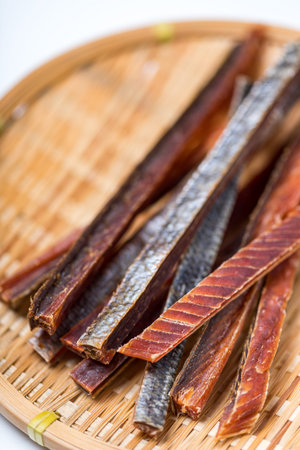 Dried salmonの写真素材