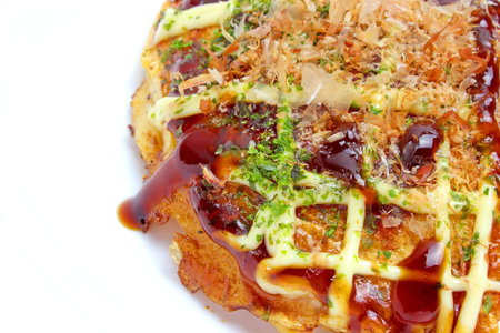 Okonomiyakiの写真素材