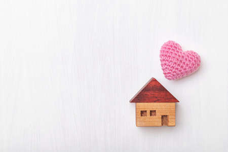 The House and the Heartの写真素材