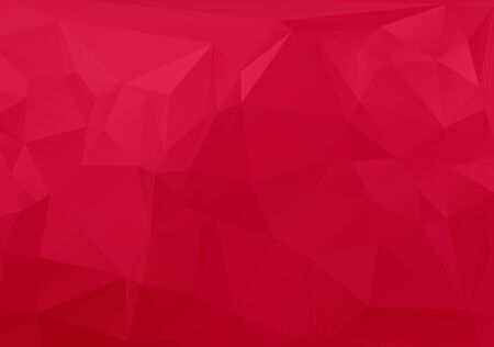 Red White Polygonal Mosaic Background, Vector illustration,  Creative  Business Design Templatesのイラスト素材