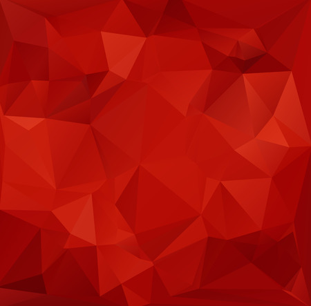 Red White Light Polygonal Mosaic Background, Vector illustration,  Creative Art  Business Design Templatesのイラスト素材