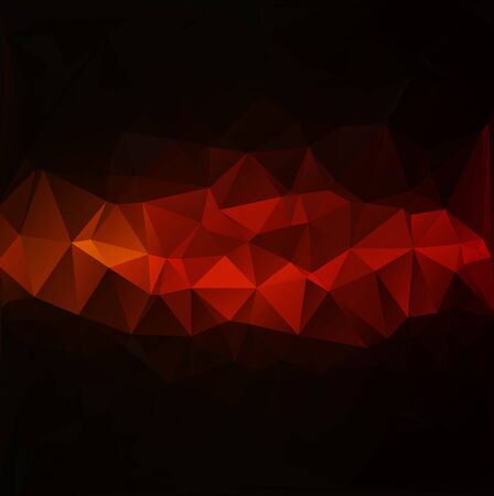 Red White Polygonal Mosaic Background, Vector illustration,  Creative  Business Design Templatesのイラスト素材