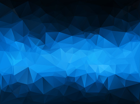 Blue White  Polygonal Mosaic Background, Vector illustration,  Creative  Business Design Templatesのイラスト素材
