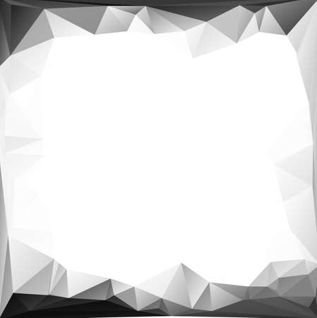 Gray White  Polygonal Mosaic Background, Vector illustration,  Creative  Business Design Templatesのイラスト素材