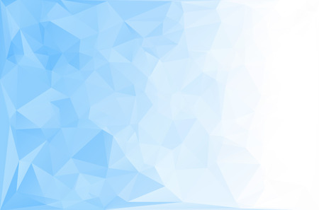 Blue White Polygonal Mosaic Background, Vector illustration,  Creative  Business Design Templatesのイラスト素材