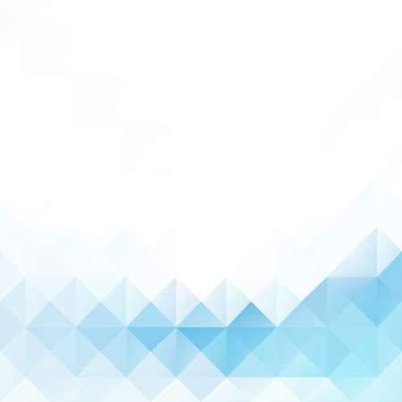 Blue White Seamless Mosaic Background, Vector illustration,  Creative  Business Design Templatesのイラスト素材