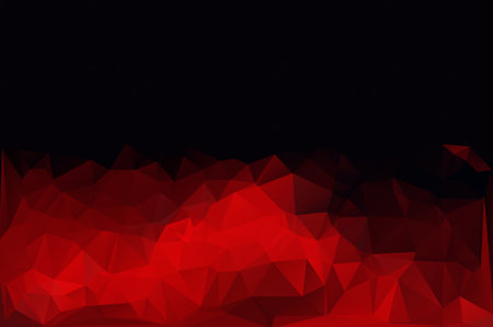 Red Fire Polygonal Mosaic Backgroundのイラスト素材