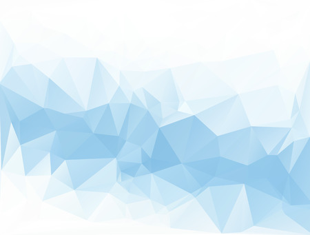 Blue White  Polygonal Mosaic Background, Vector illustration,  Creative  Business Design Templatesのイラスト素材