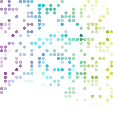 Colorful Random Dots Background, Creative Design Templates