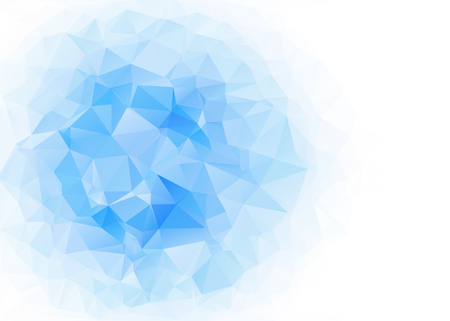 Blue Polygonal Mosaic Background, Creative Design Templatesのイラスト素材
