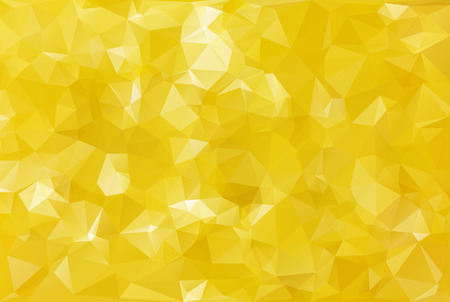 Yellow Polygonal Mosaic Background, Creative Design Templatesのイラスト素材
