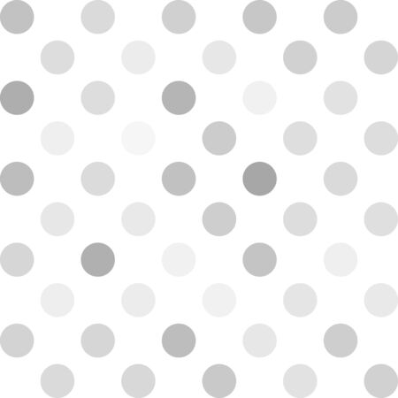 Gray White Polka Dots Background, Creative Design Templatesのイラスト素材