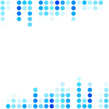 Blue Dots Background, Creative Design Templatesのイラスト素材