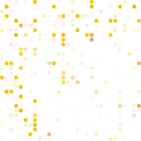 Yellow Random Dots Background, Creative Design Templatesのイラスト素材