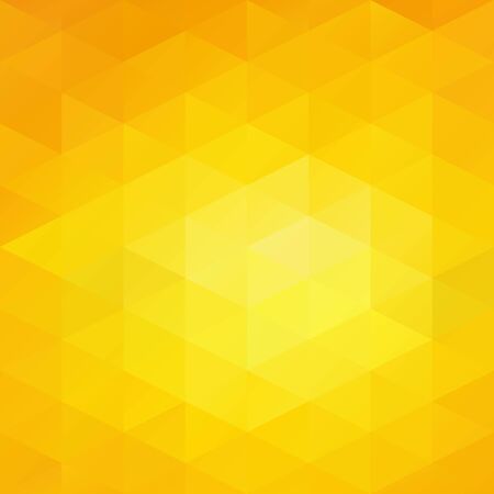 Yellow Grid Mosaic Background, Creative Design Templatesのイラスト素材