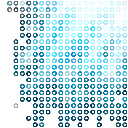 Blue Donuts Background, Creative Design Templatesのイラスト素材