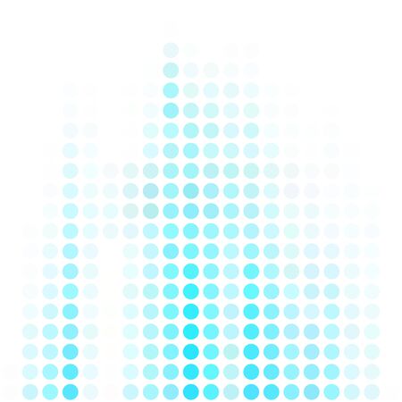 Blue Dots Background, Creative Design Templatesのイラスト素材