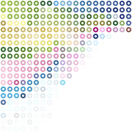 Colorful Donuts Background, Creative Design Templatesのイラスト素材