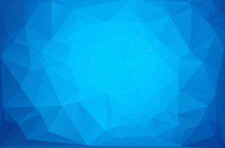 Blue Polygonal Mosaic Background, Creative Design Templatesのイラスト素材