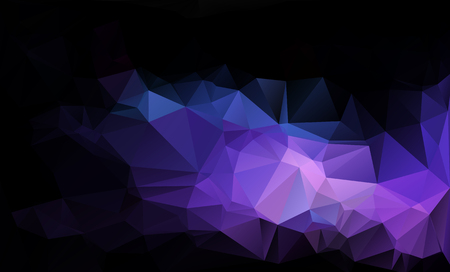 Purple Polygonal Mosaic Background, Creative Design Templatesのイラスト素材