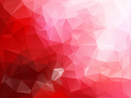 Red Polygonal Mosaic Background, Creative Design Templatesのイラスト素材