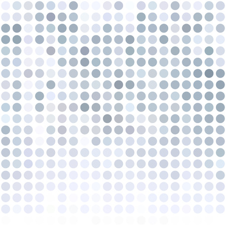 Gray White Dots Backgroundのイラスト素材