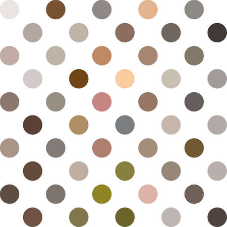 Colorful Polka Dots Backgroundのイラスト素材