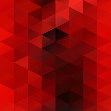 Red Grid Mosaic Background, Creative Design Templatesのイラスト素材