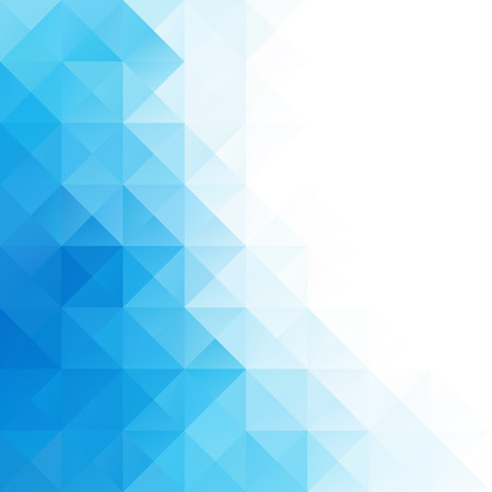 Blue Grid Mosaic Background, Creative Design Templatesのイラスト素材