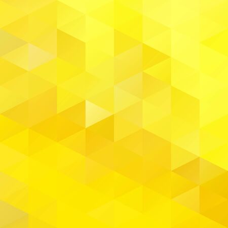 Yellow Grid Mosaic Background, Creative Design Templatesのイラスト素材