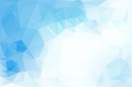 Blue Polygonal Mosaic Background, Creative Design Templatesのイラスト素材