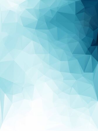 Blue Polygonal Mosaic Background, Creative Design Templatesのイラスト素材