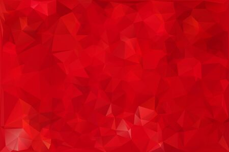 Red Polygonal Mosaic Background, Creative Design Templatesのイラスト素材