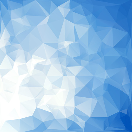 Blue Polygonal Mosaic Background, Creative Design Templatesのイラスト素材