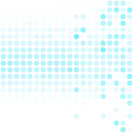 Blue Dots Background, Creative Design Templatesのイラスト素材