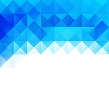 Blue Grid Mosaic Background, Creative Design Templatesのイラスト素材