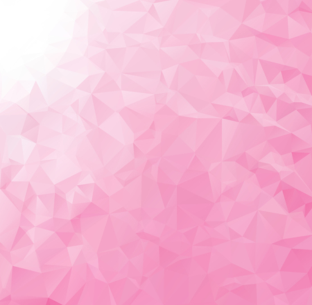Pink Polygonal Mosaic Background, Creative Design Templatesのイラスト素材