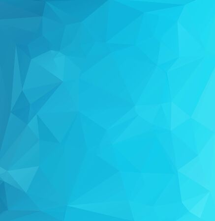 Blue Polygonal Mosaic Background, Creative Design Templatesのイラスト素材