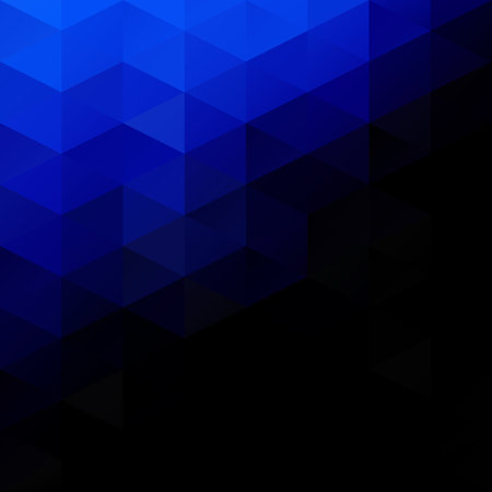 Blue Grid Mosaic Background, Creative Design Templates