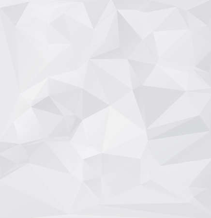 Gray White Polygonal Background, Creative Design Templatesのイラスト素材