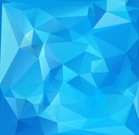 Blue Polygonal Mosaic Background, Creative Design Templatesのイラスト素材