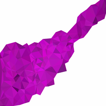 Purple Polygonal Mosaic Background, Creative Design Templatesのイラスト素材