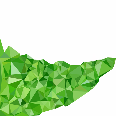 Green Polygonal Background, Creative Design Templatesのイラスト素材