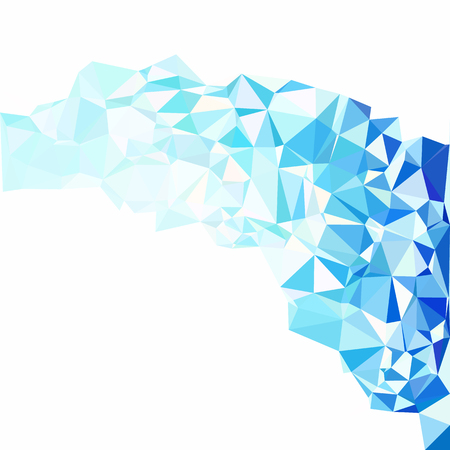 Blue Polygonal Mosaic Background, Creative Design Templatesのイラスト素材