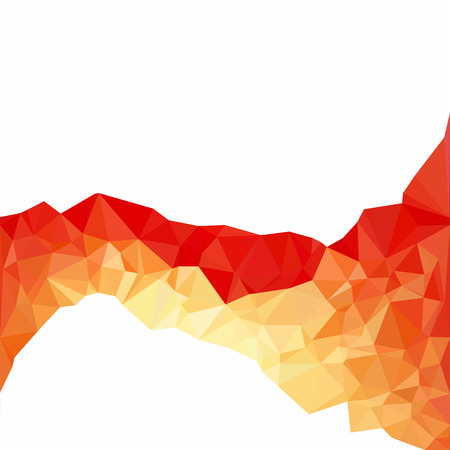 Red Polygonal Mosaic Background, Creative Design Templatesのイラスト素材