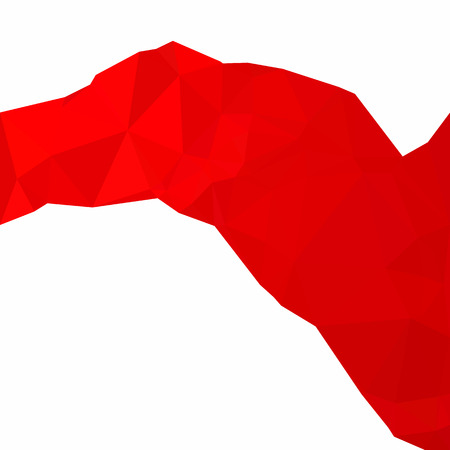 Red Polygonal Mosaic Background, Creative Design Templatesのイラスト素材