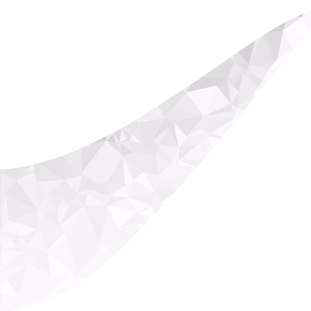 Gray White Polygonal Background, Creative Design Templatesのイラスト素材