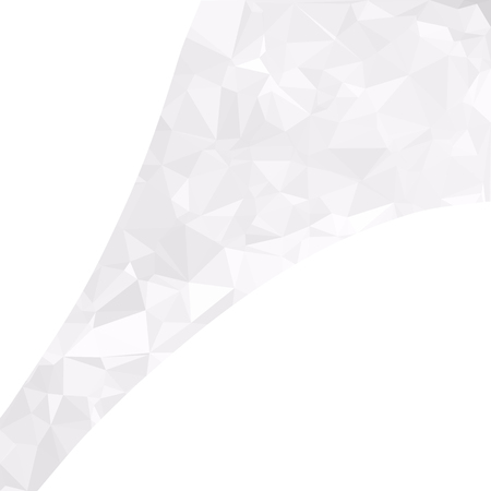 Gray White Polygonal Background, Creative Design Templatesのイラスト素材