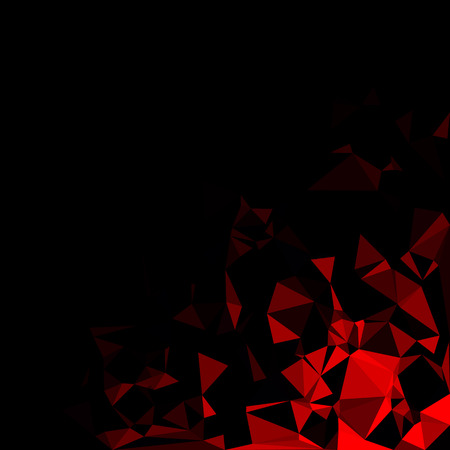 Red Polygonal Mosaic Background, Creative Design Templatesのイラスト素材