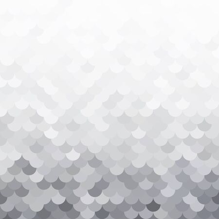 Gray White Roof tiles pattern, Creative Design Templatesのイラスト素材